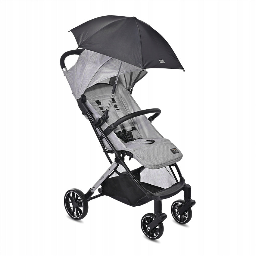 Universal Stroller Umbrella For Sun And Rain Black Uv Filter Packaging status original