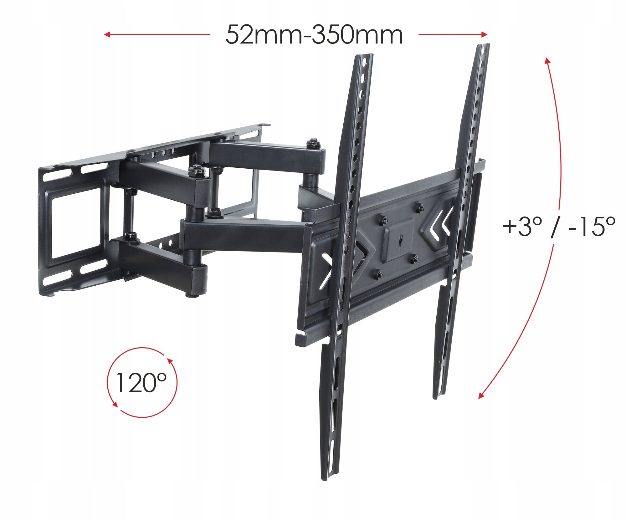Universal Strong TV Mount 32-70 Inch 40 Kg Swivel Hanger For TV Packaging status original
