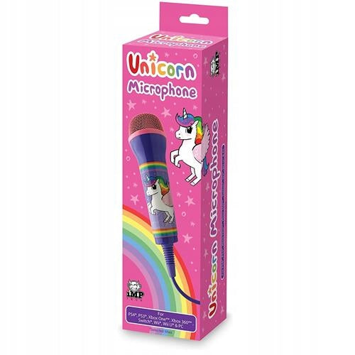 Universal USB Microphone Unicorn for Karaoke PS4 Xbox PC Nintendo