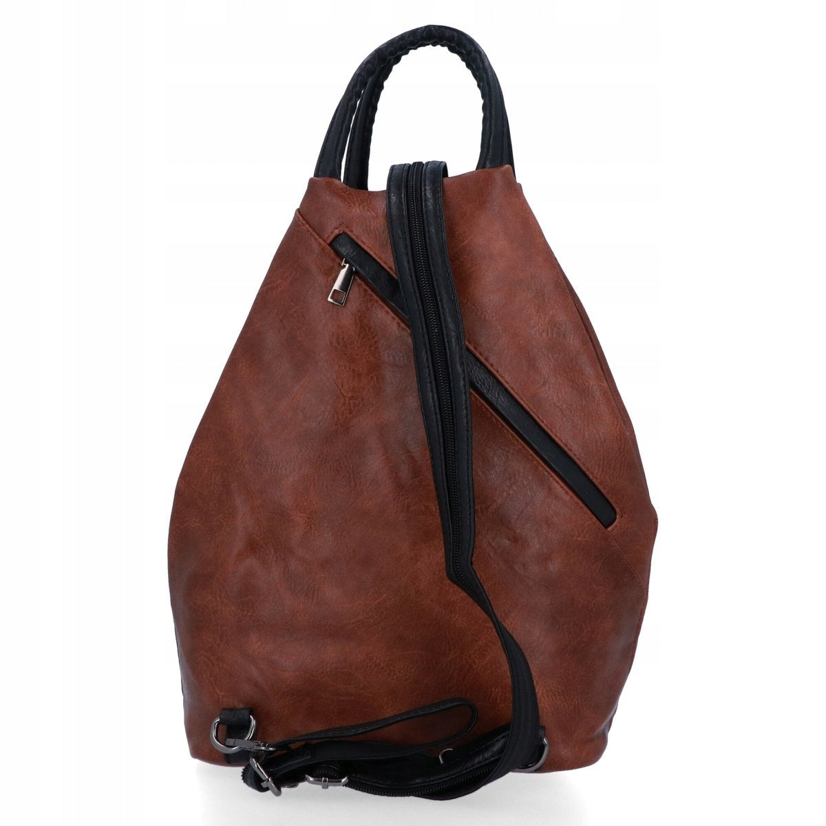 Universal Women's Backpack Hernan HB0137 Black/Brown Kind elegant