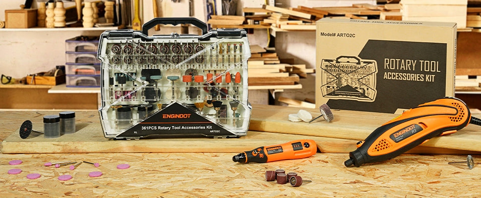 Universal accessory set for mini grinder Multi-grinders 361 pieces EAN (GTIN) 5902062507419