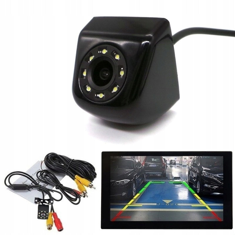 Universal camera front - rear, metal LED IP68 Brand motoLEDy