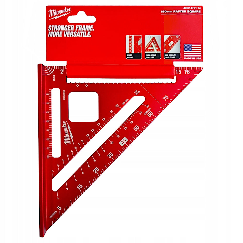 Universal carpentry angle Milwaukee 180 mm Brand Milwaukee