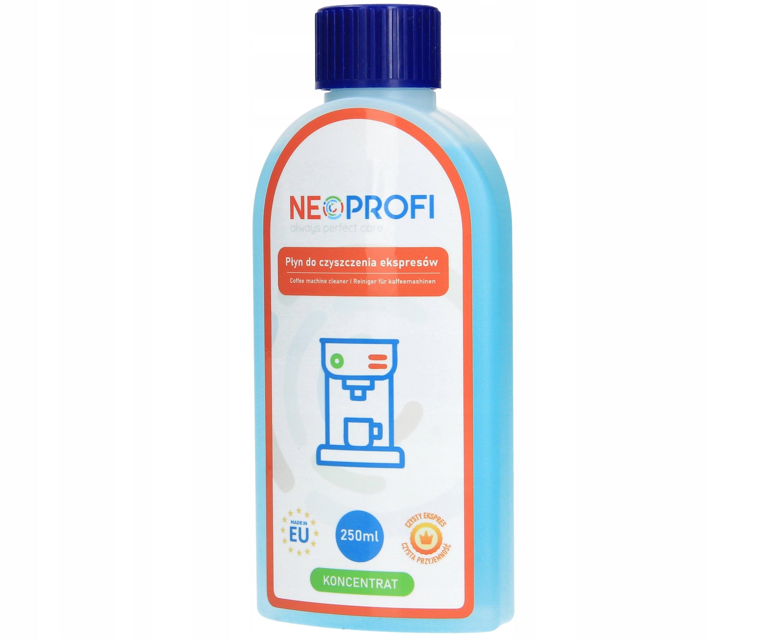 Universal cleaner NeoProfi 250ml for coffee machine Packaging status original