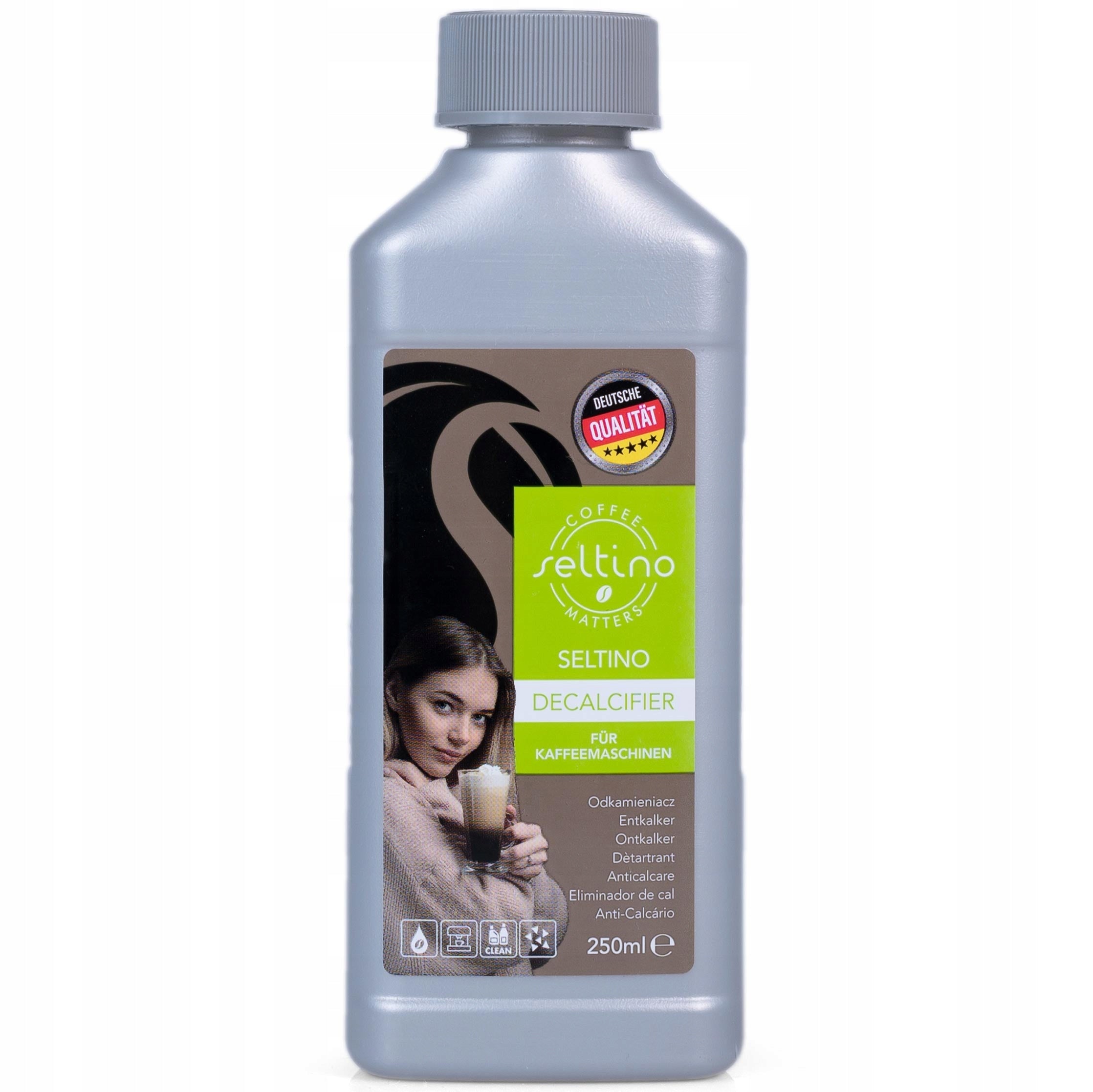 Universal cleaning tablets for espresso machine + Descaler liquid 250ml Manufacturer code TABLETKI CZYSZCZĄCE + ODKAMIENIACZ 250ml