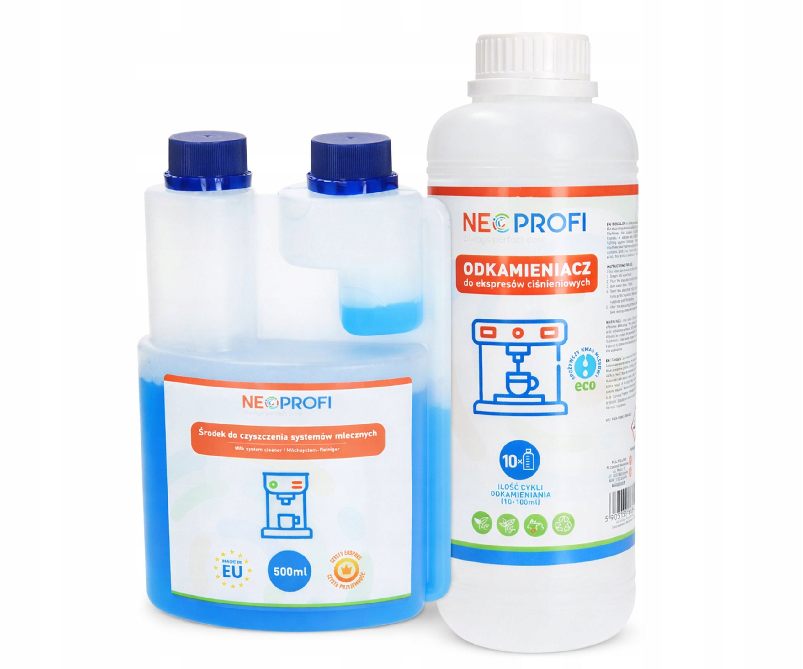 Universal coffee maker set cleaner and descaling agent Brand NeoProfi