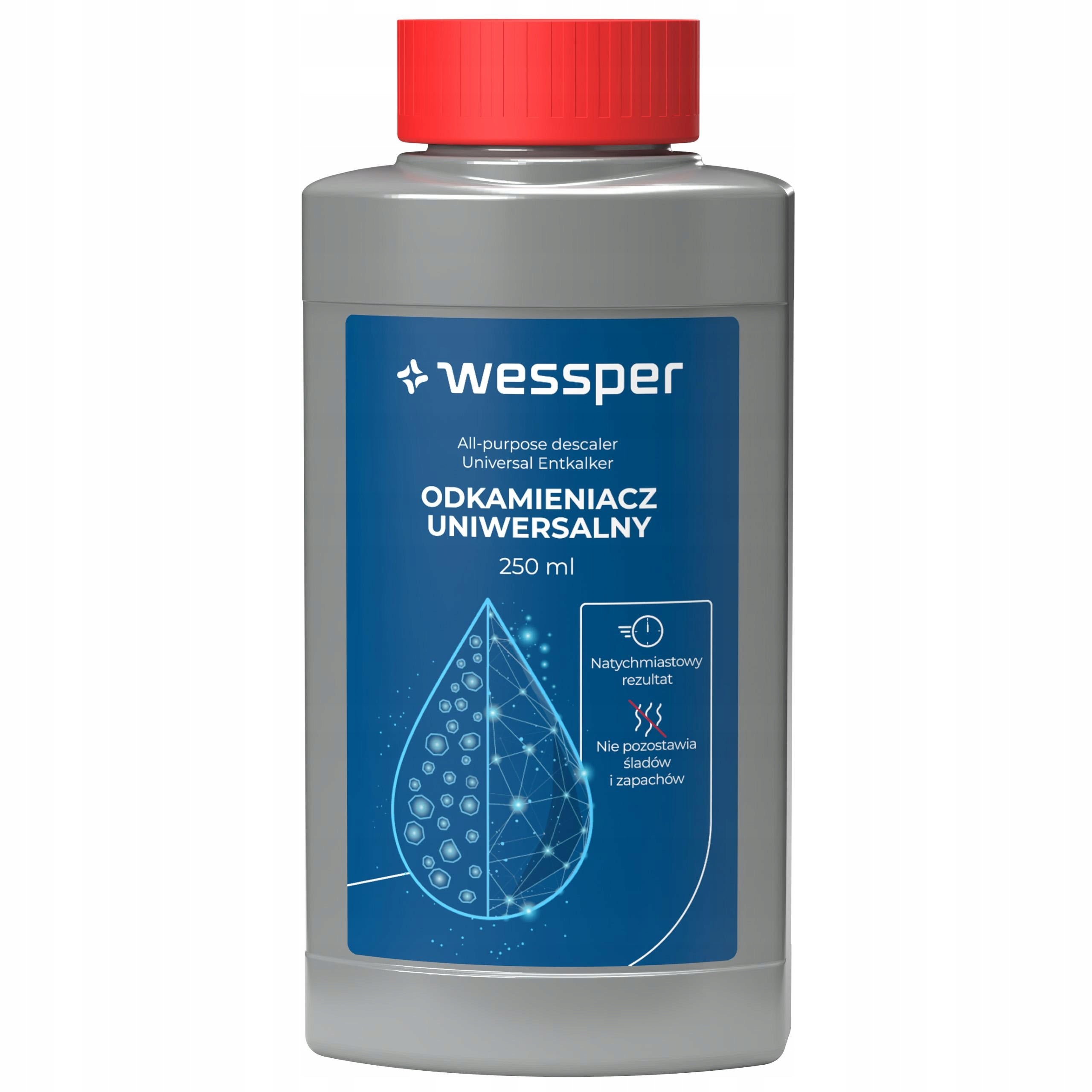 Universal descaler Wessper 250ml Cleaning tablets for Philips Saeco Brand Wessper