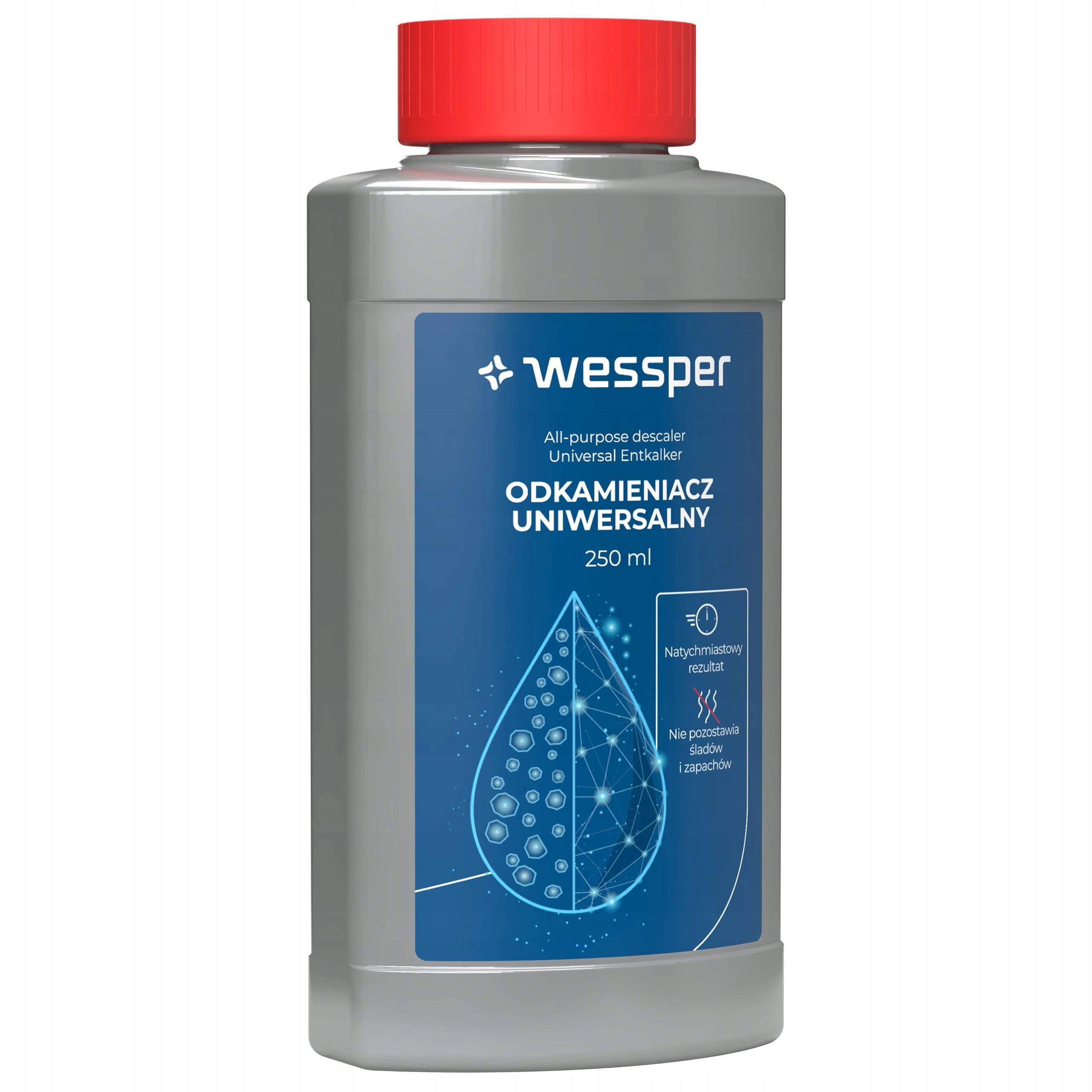 Universal descaler Wessper 250ml Cleaning tablets for Philips Saeco Packaging status original