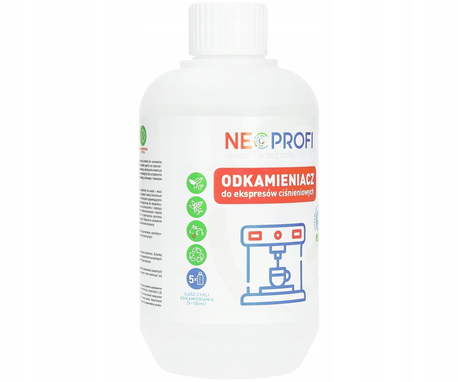 Universal descaler for DeLonghi machine | ecological liquid 500ml Brand NeoProfi