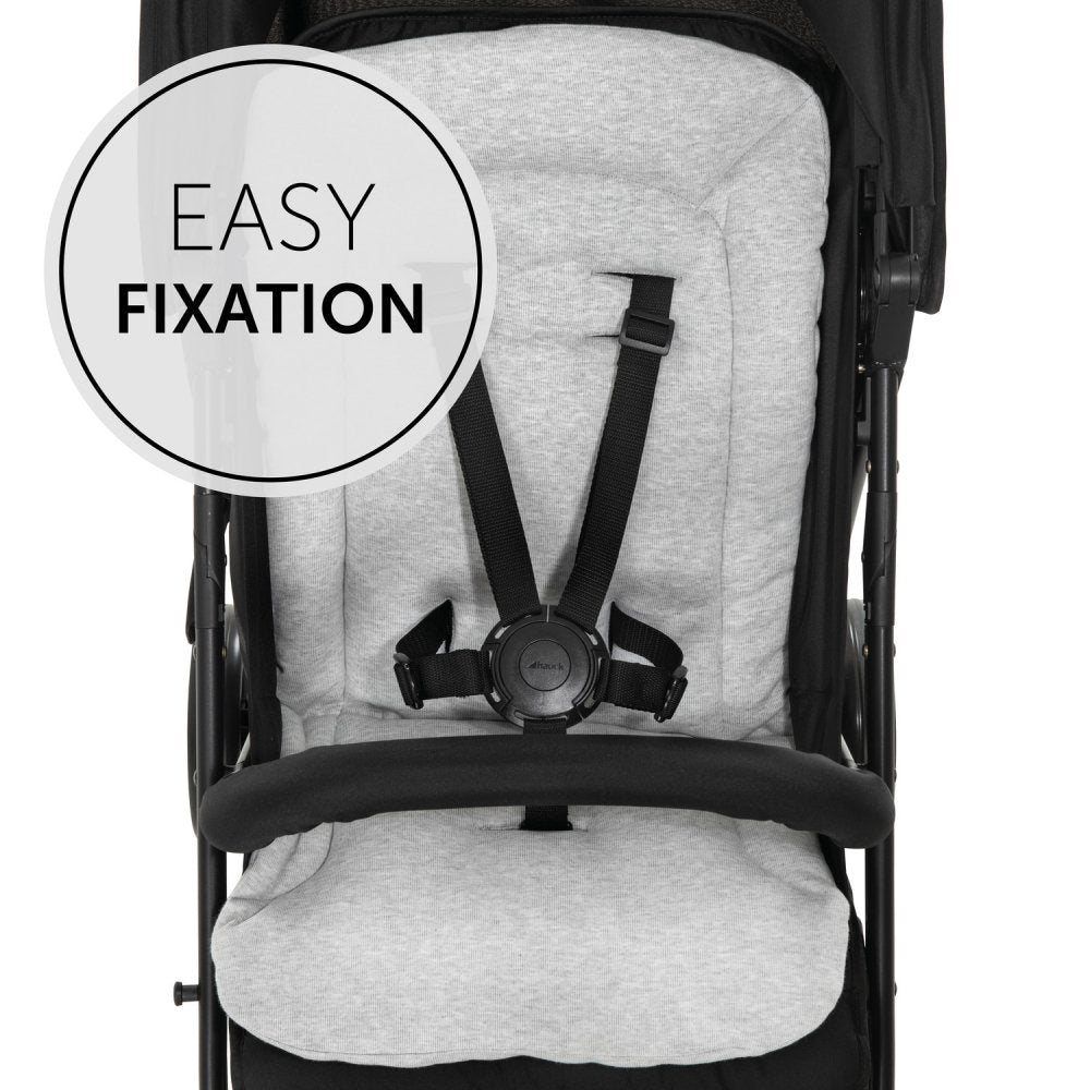 Universal insert for stroller seat Hauck, light grey Manufacturer code 4007923670026