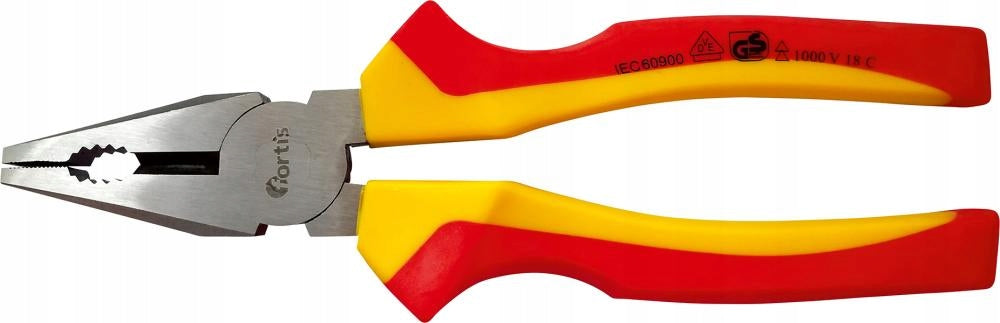 Universal insulated pliers VDE 180 mm FORTIS