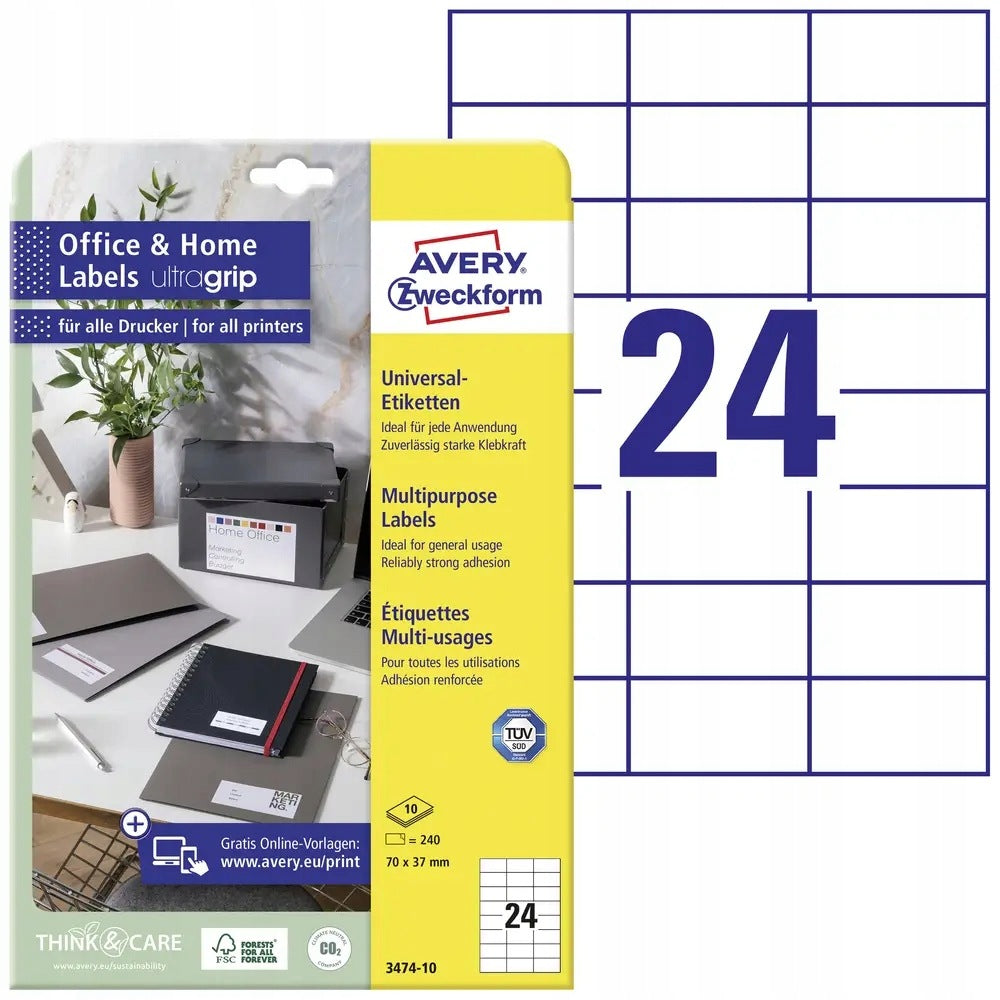 Universal label Avery-Zweckform 3474-10