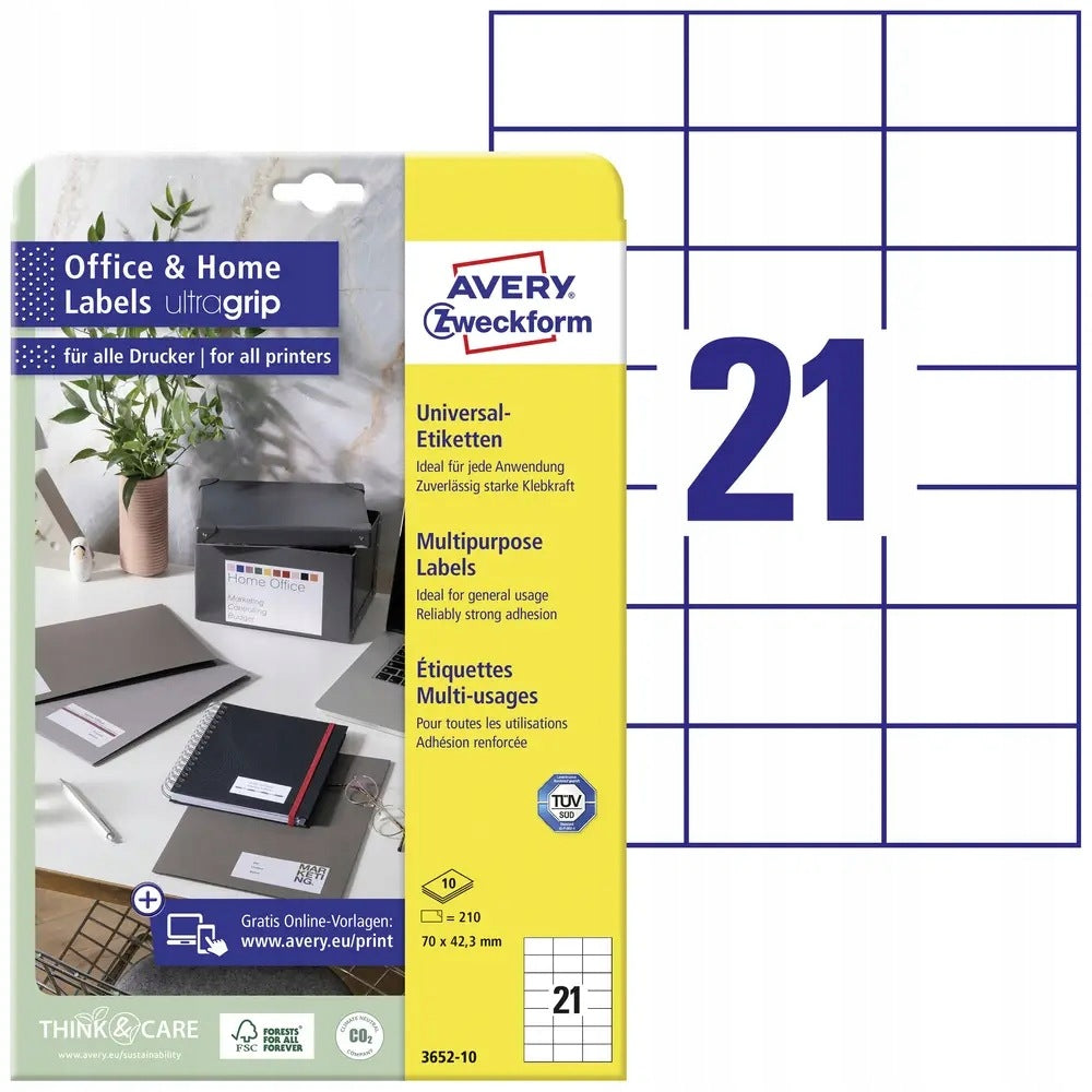 Universal label Avery-Zweckform 3652-10