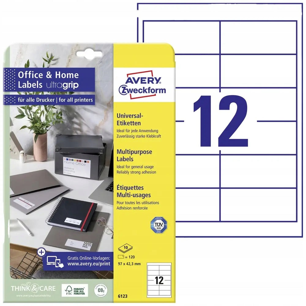 Universal label Avery-Zweckform 6123