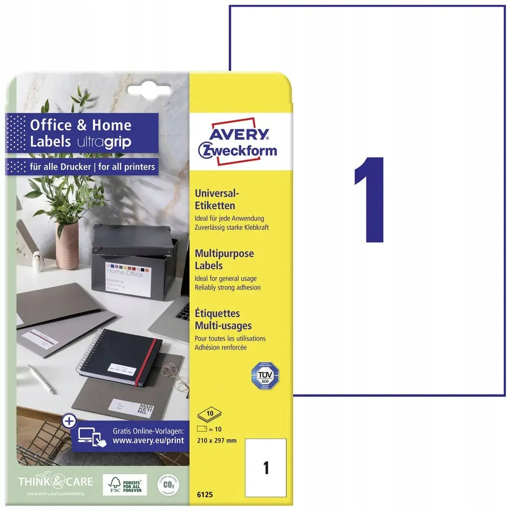 Universal label Avery-Zweckform 6125