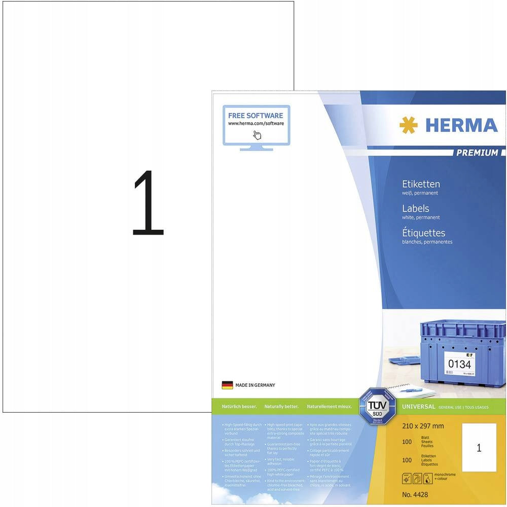 Universal label Herma 4428