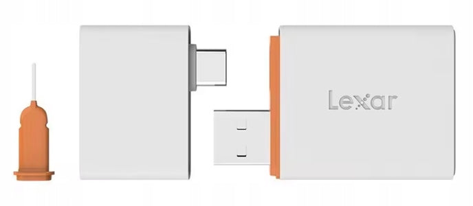 Universal memory card reader NM Card and microSDHC RW350 Lexar Manufacturer code LRW350U-BNNNC