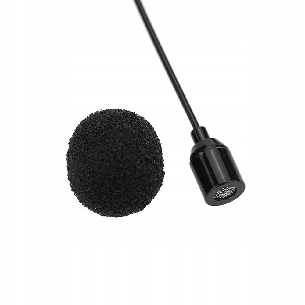 Universal mini microphone with mini-haym headphone for amplifier amplifies