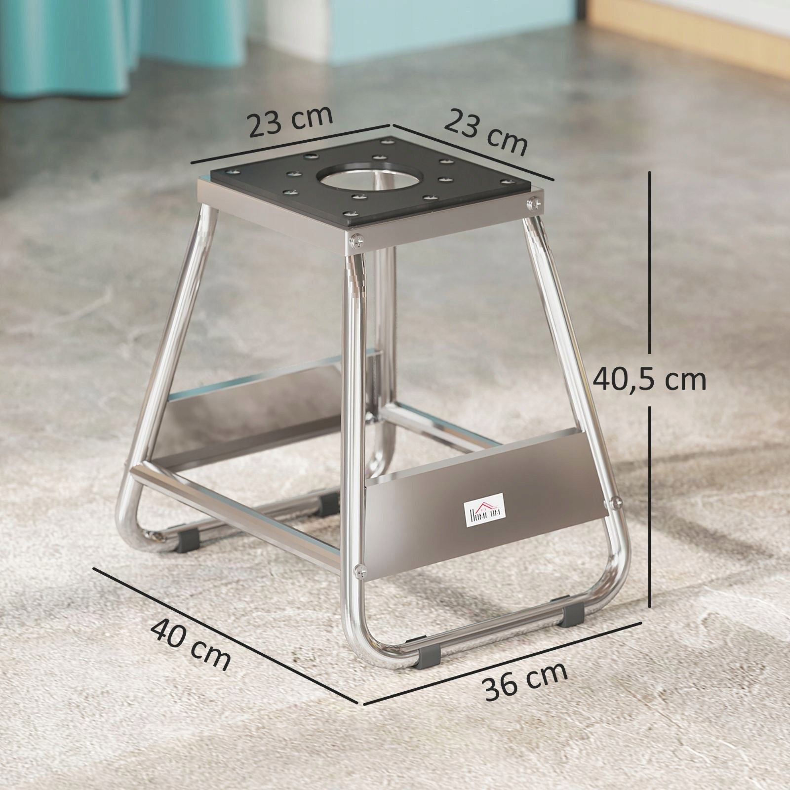 Universal motorcycle stand up to 500 kg, steel, grey Manufacturer no brand