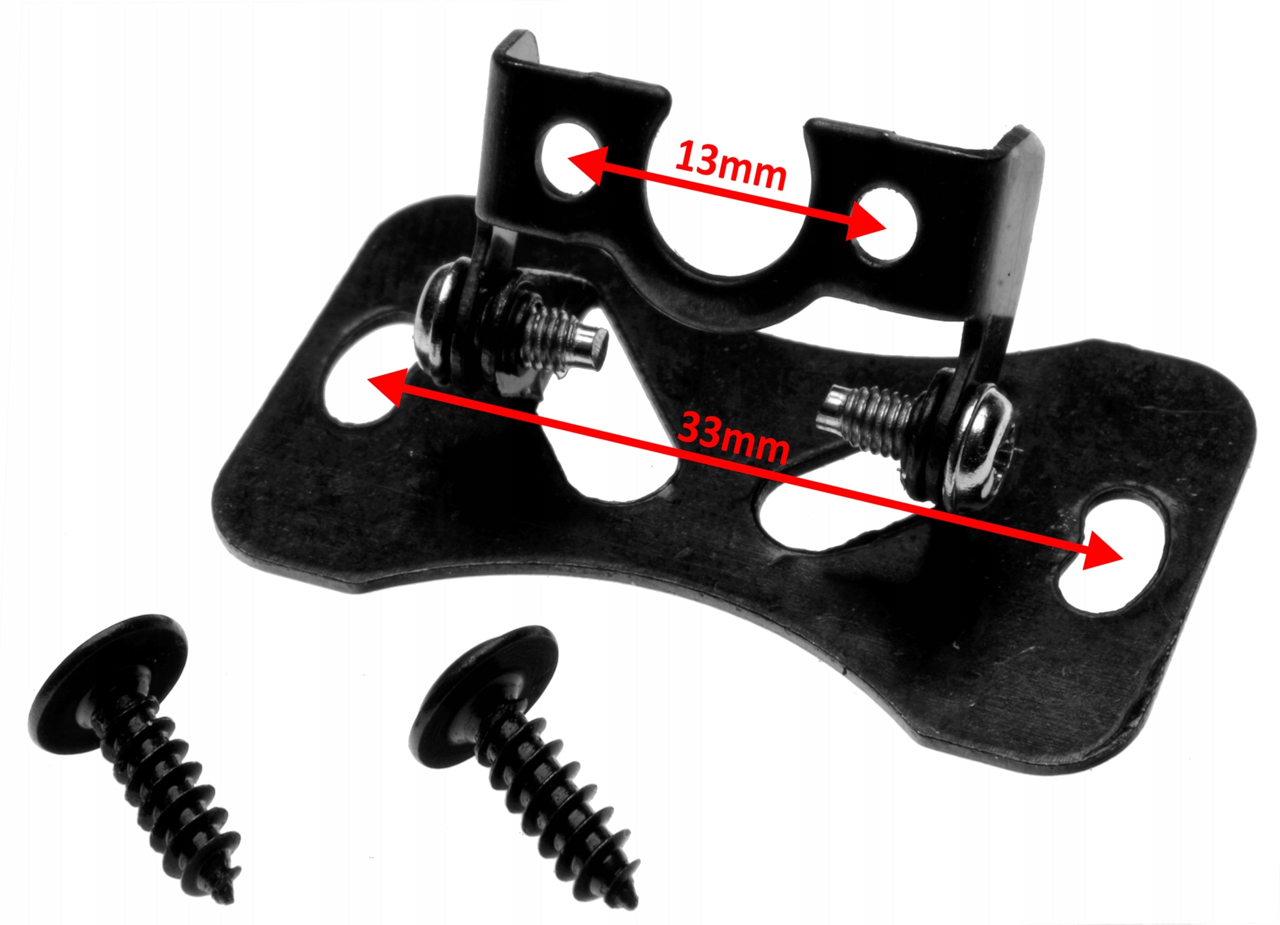 Universal mounting bracket for reversing camera + mounting screws