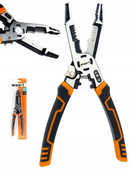 Universal pliers, MULTIFUNCTIONAL CUTTERS Waart W31K225 225 mm