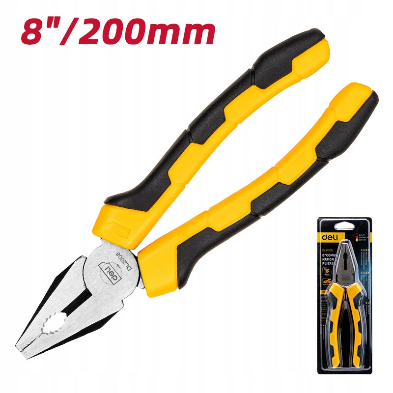 Universal pliers (combiners) 8" Deli EDL2008