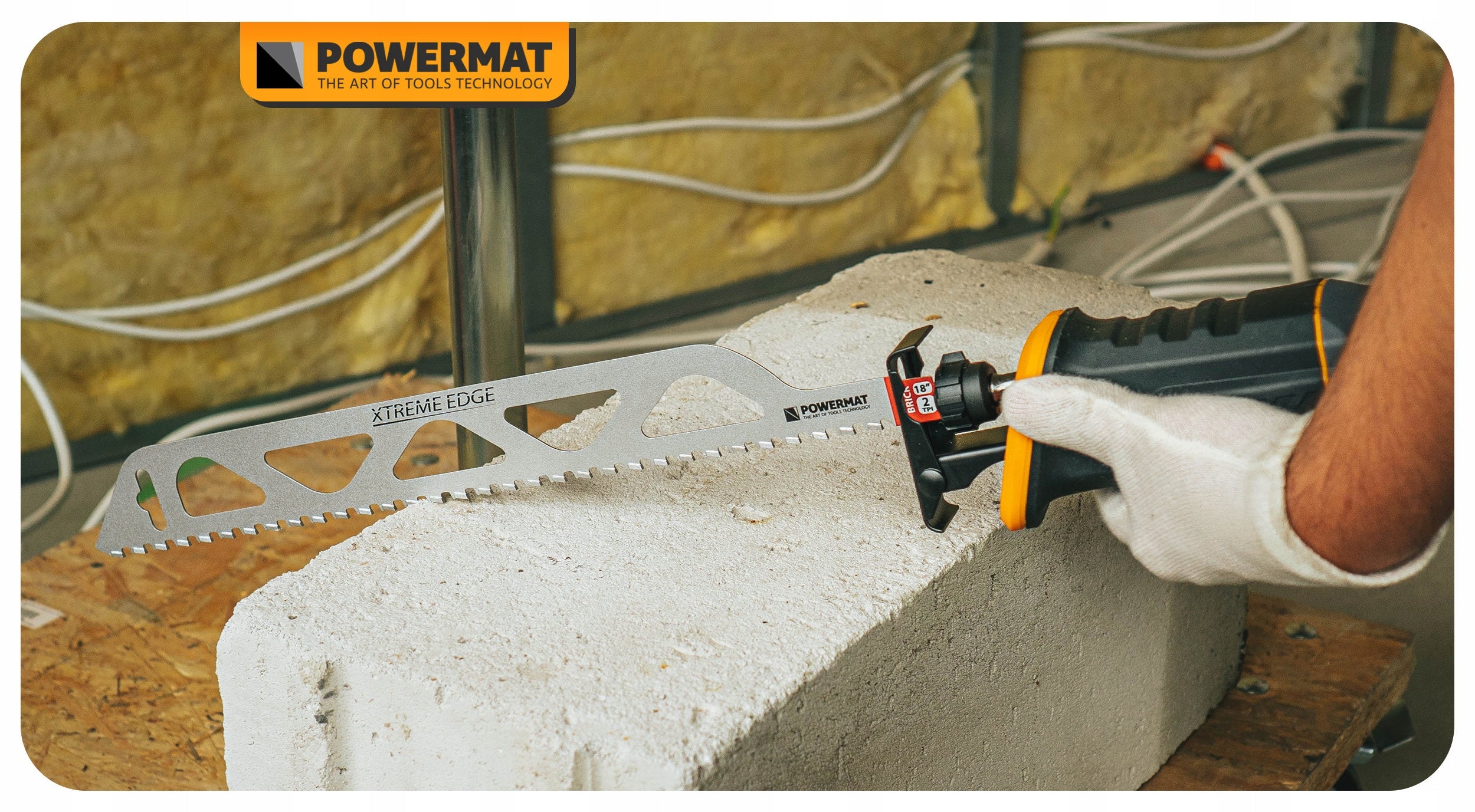 Universal saw blade for reciprocating saws Powermat Brand Powermat