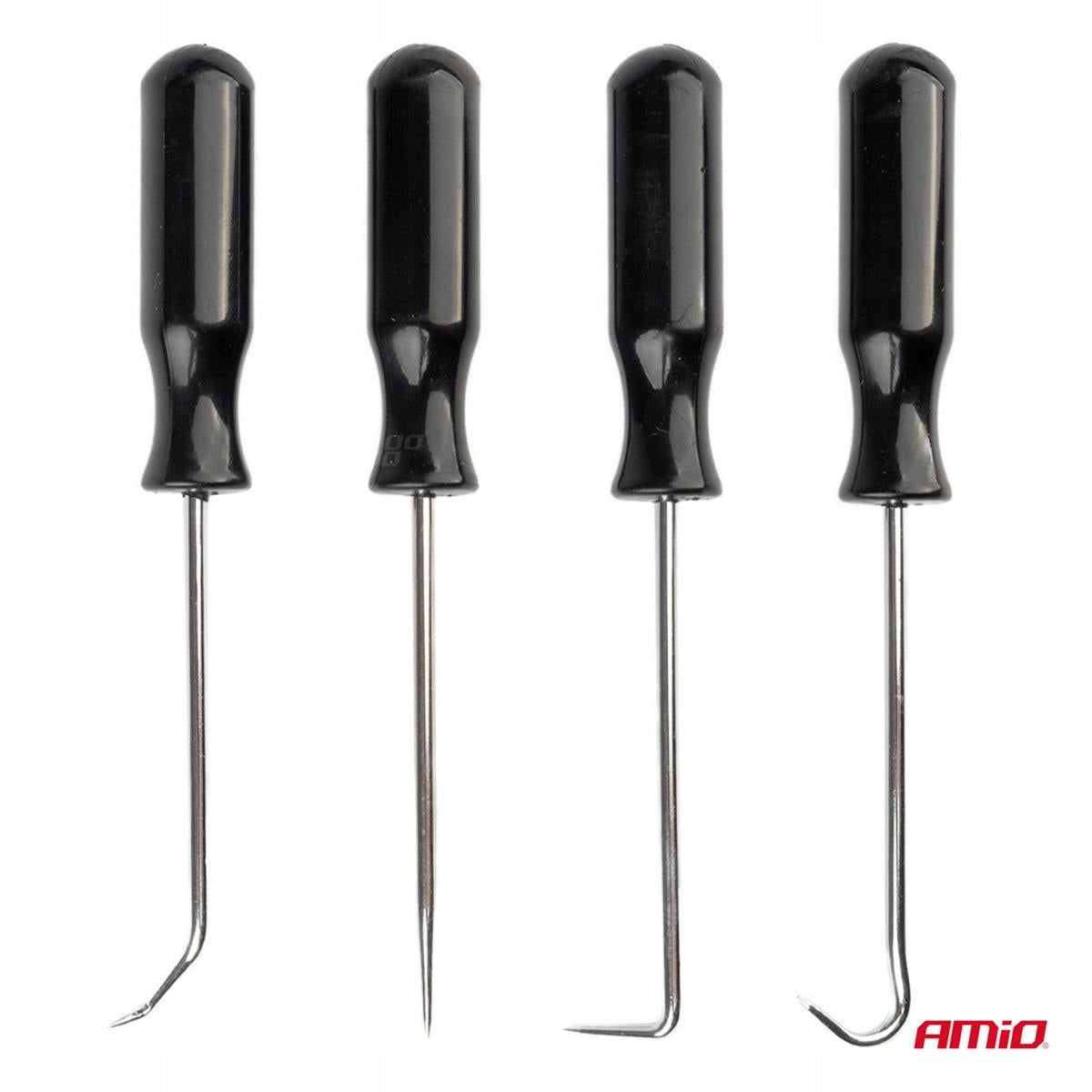 Universal set of picks and hooks 4pcs. AMIO Brand Amio
