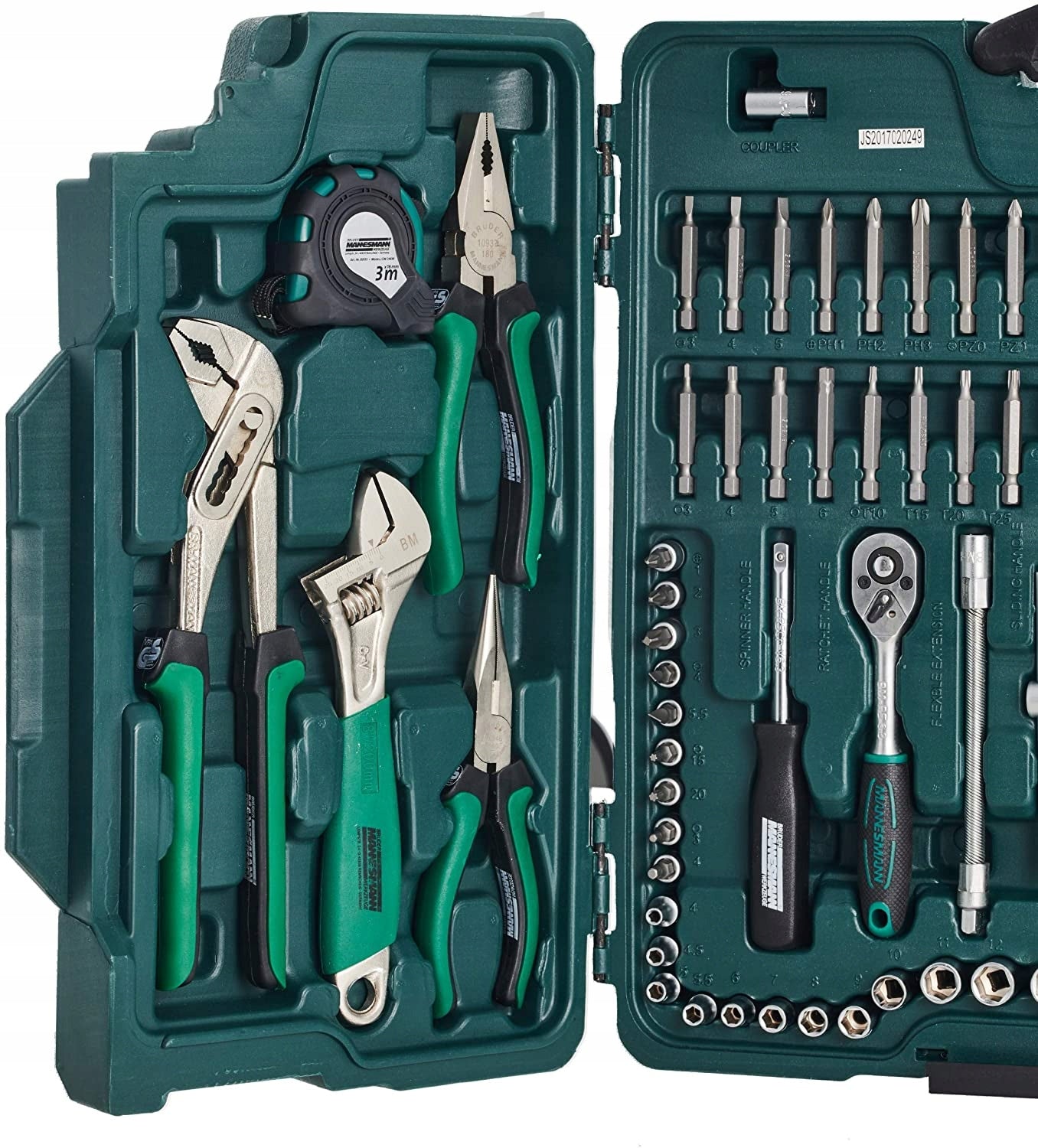 Universal tool kit Brüder Mannesmann M29085 Manufacturer code 29085