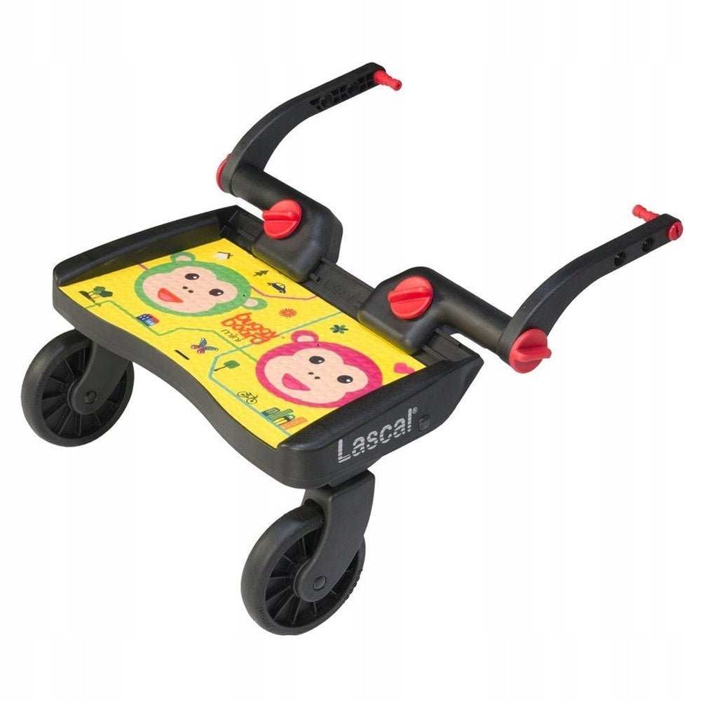 Universal trolley attachment, Lascal BuggyBoard MINI yellow monkeys