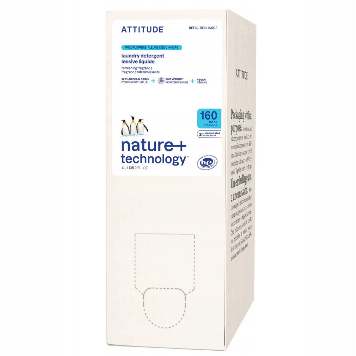 Universal washing liquid Attitude 4 l