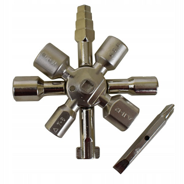 Universal wrench for gas and electric boxes 10in1 Number of items in the set 1