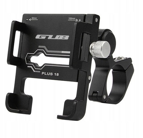Telefonhalter für Fahrrad oder Motorrad Gub Plus 18, schwarz 