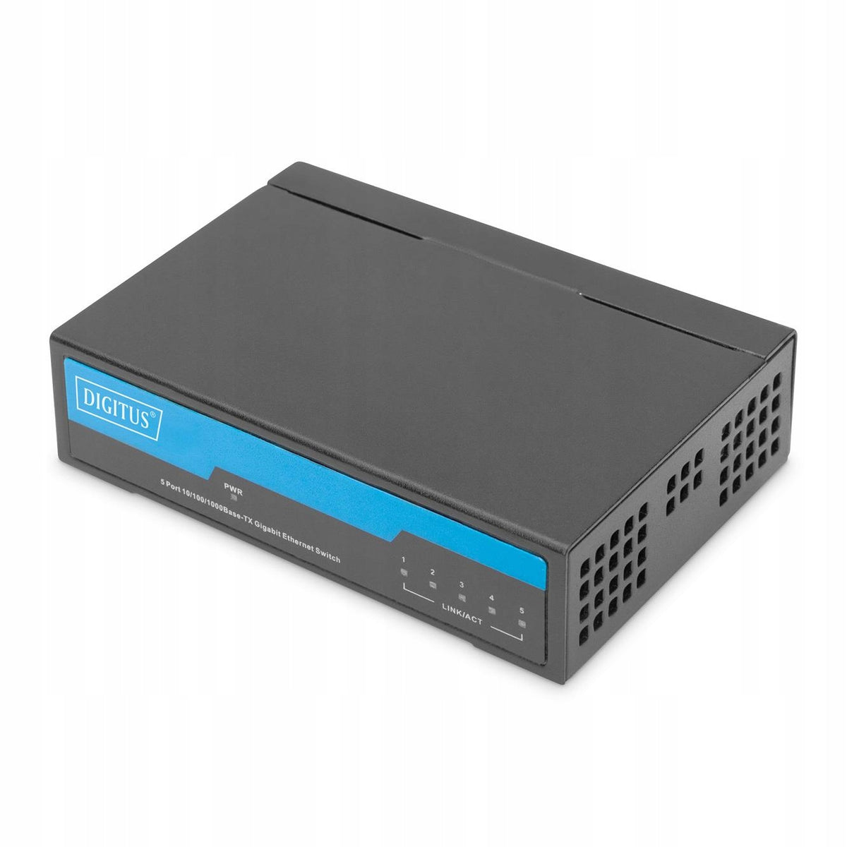 Unmanaged Switch DIGITUS 5-Port Gigabit Ethernet 10/100/1000