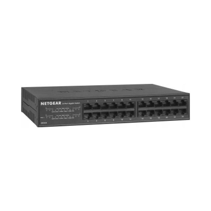 Unmanaged Switch Netgear GS324 24x10/100/1000 Mbps