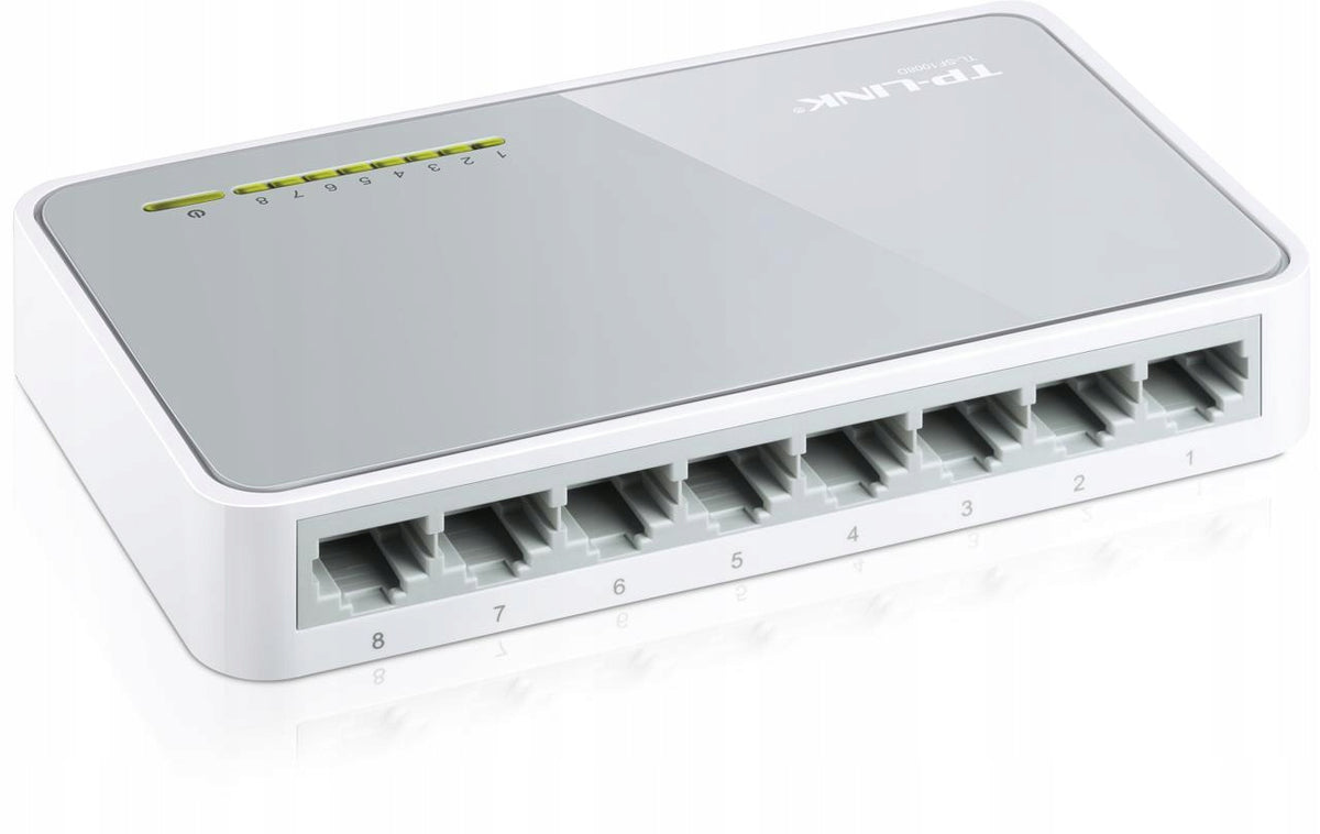Unmanaged switch TP-Link TL-SF1008D 8x10/100Mb
