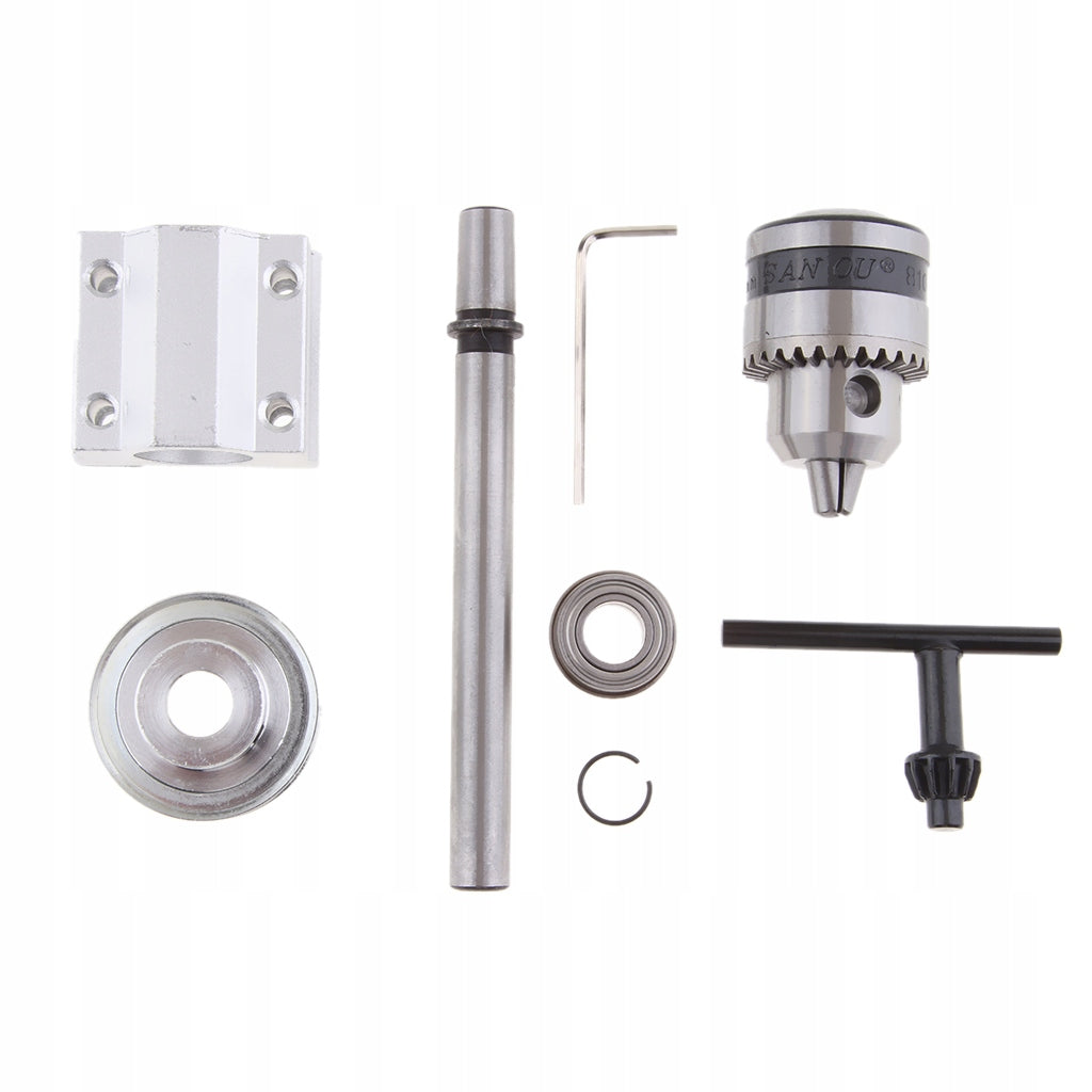 Unpowered spindle assembly for drilling and polishing lathe production Brand no brand