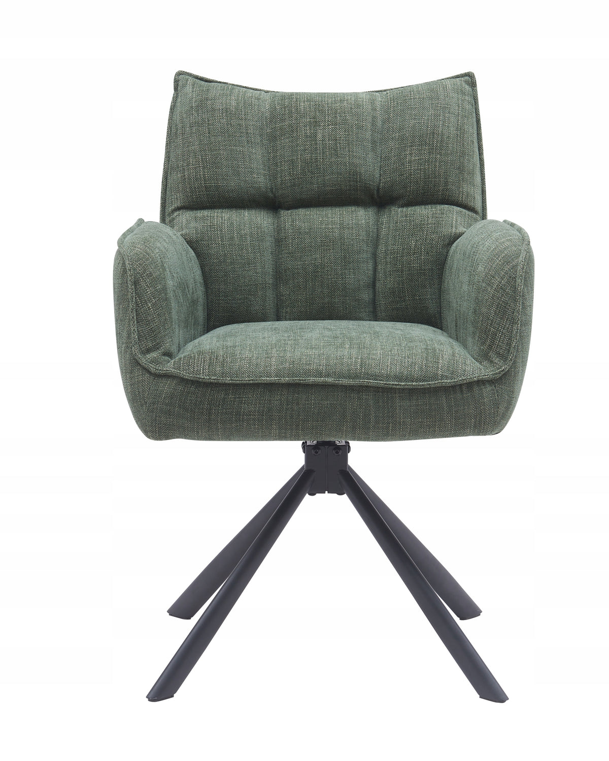 Upholstered Armchair for Living Room Green LOFT MARILLA UNIQUE Swivel Chair Brand no brand
