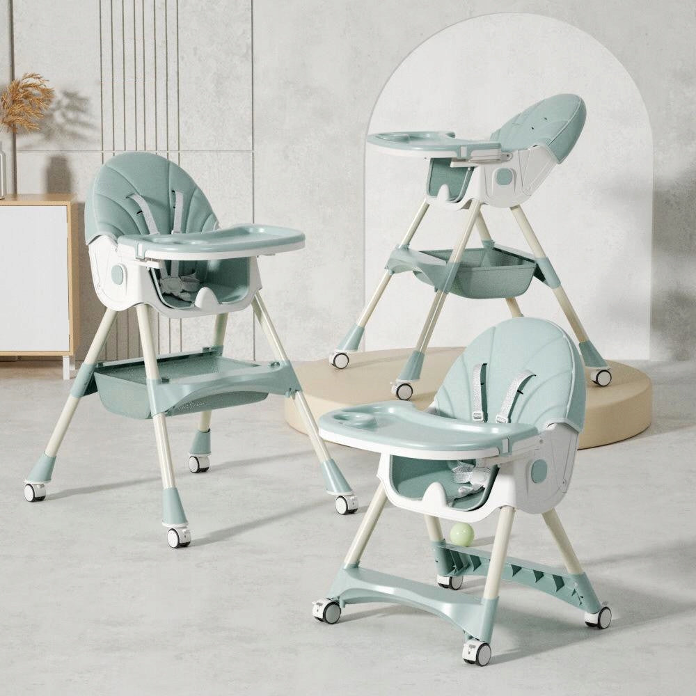 Upholstered Highchair for Children Mint Manufacturer code 1-332-7-