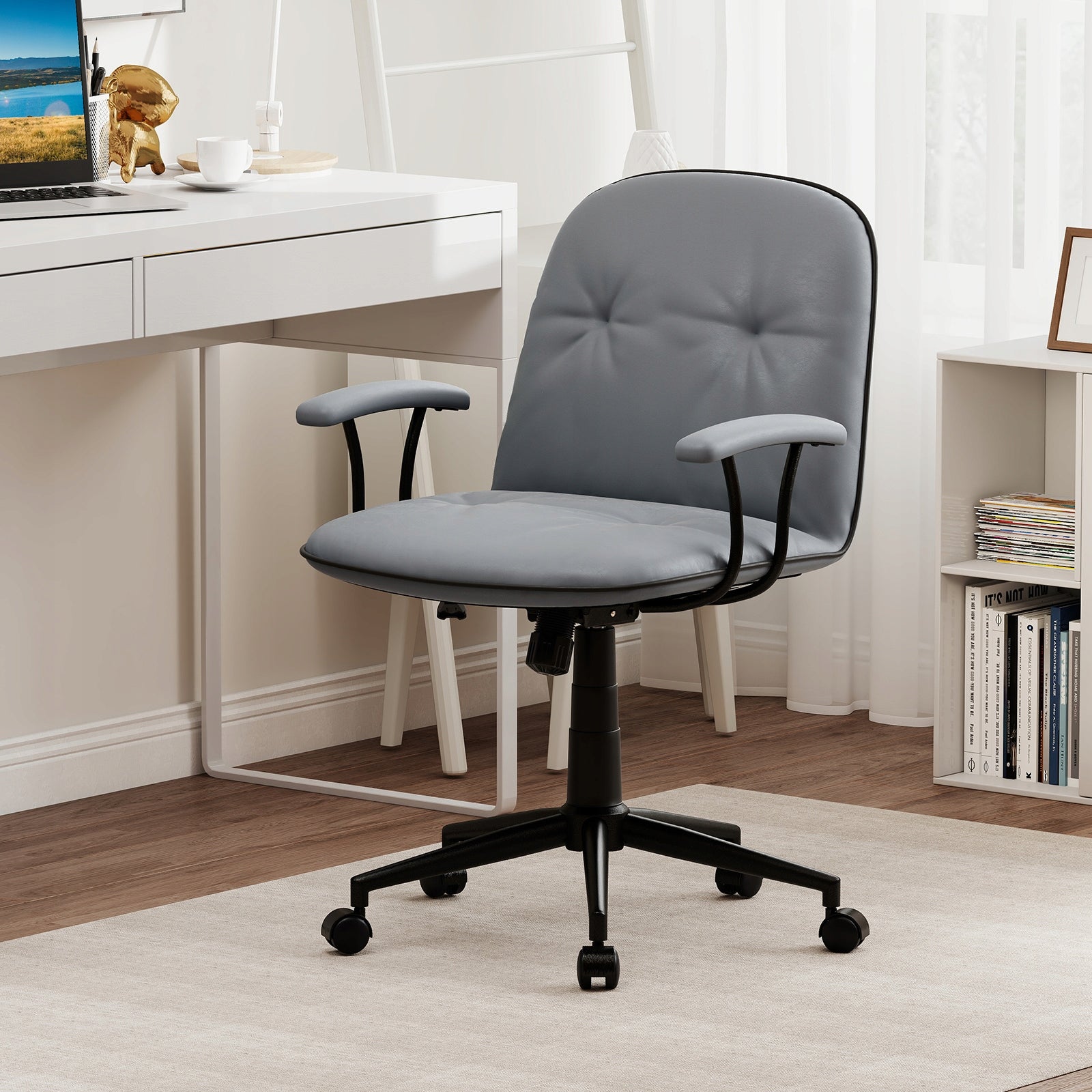 Upholstered Swivel Chair Office Chair Brand MONOVO