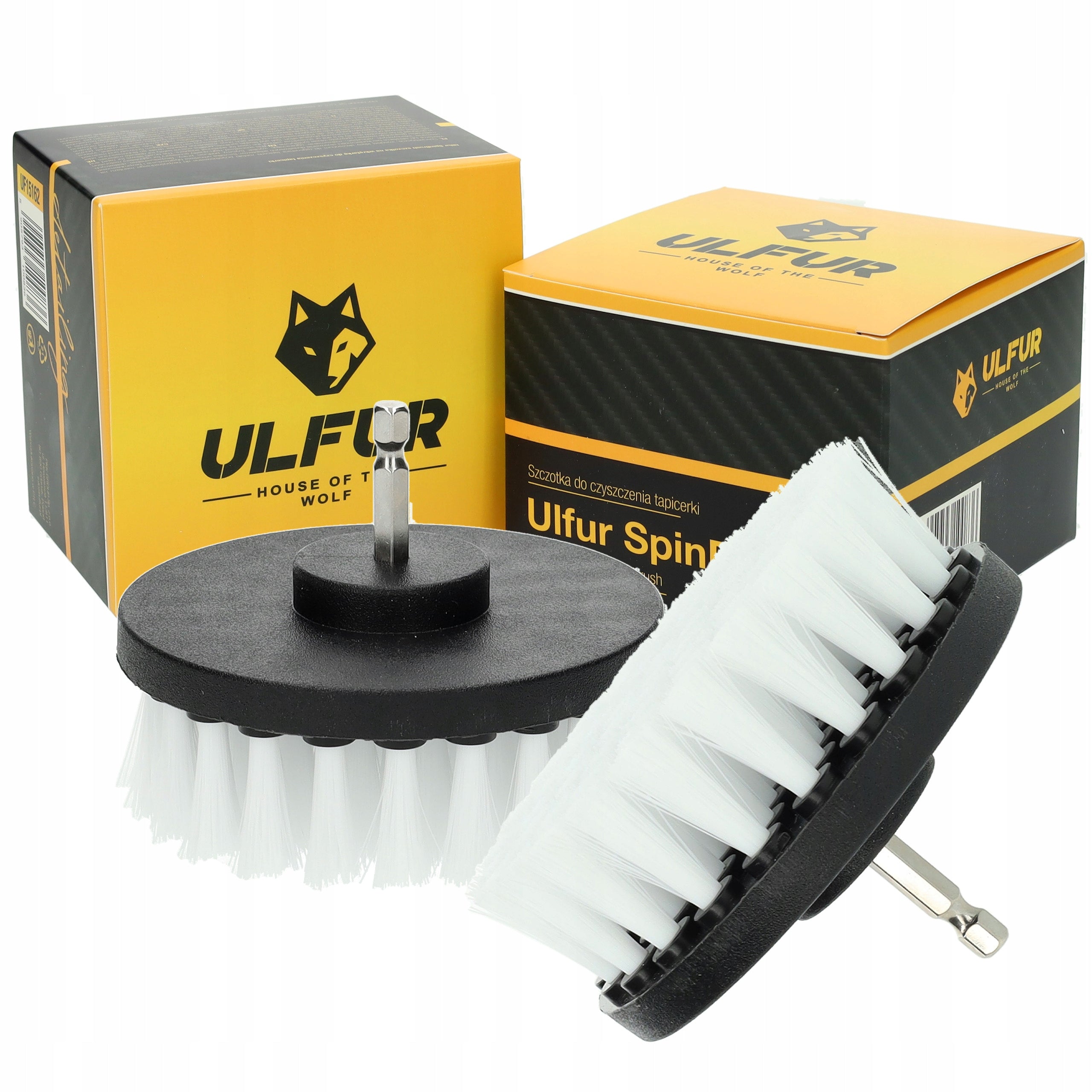 Upholstery Cleaning Drill Brush 10cm Soft Ulfur SpinBrush