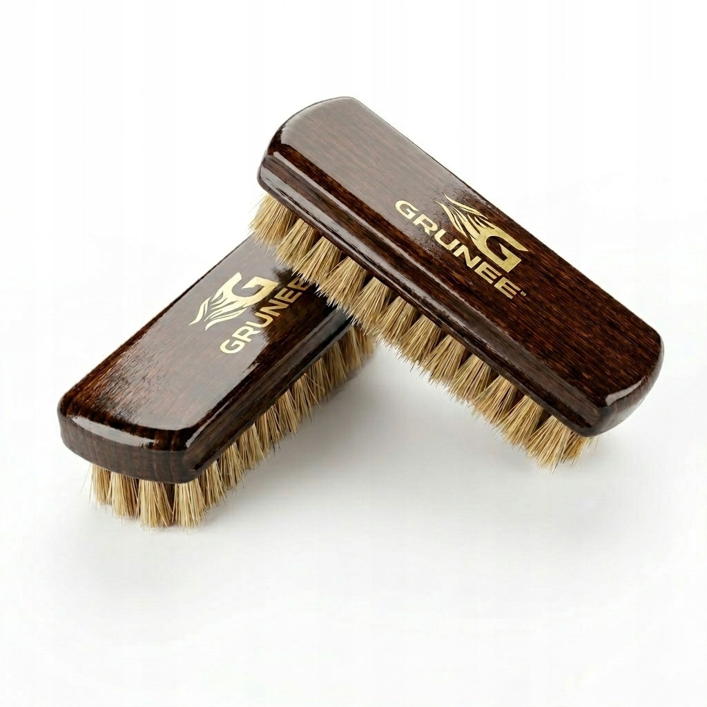 Upholstery Leather Cleaning Brush NATURAL SOFT BRISTLES