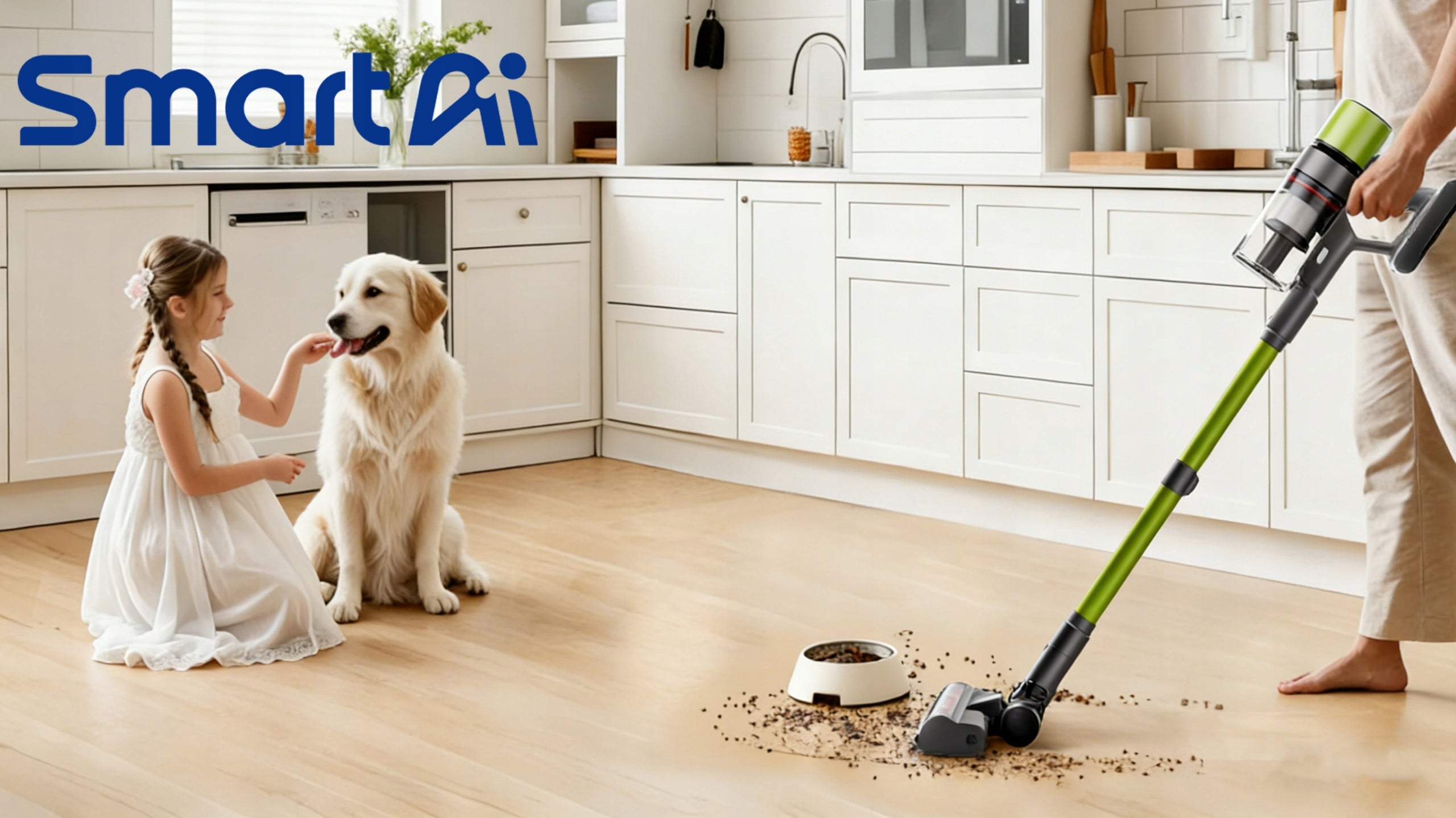 Upright Multifunctional Vacuum Cleaner SmartAi V6 650W 29.6V 24AH 65KPa EU Manufacturer code SmartAi V6 Powerful cordless vacuum cleaner