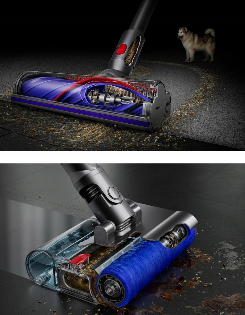 Upright Vacuum Cleaner Dyson V12s Detect Slim + Cleaning Kit Model V12s Detect Slim Submarine