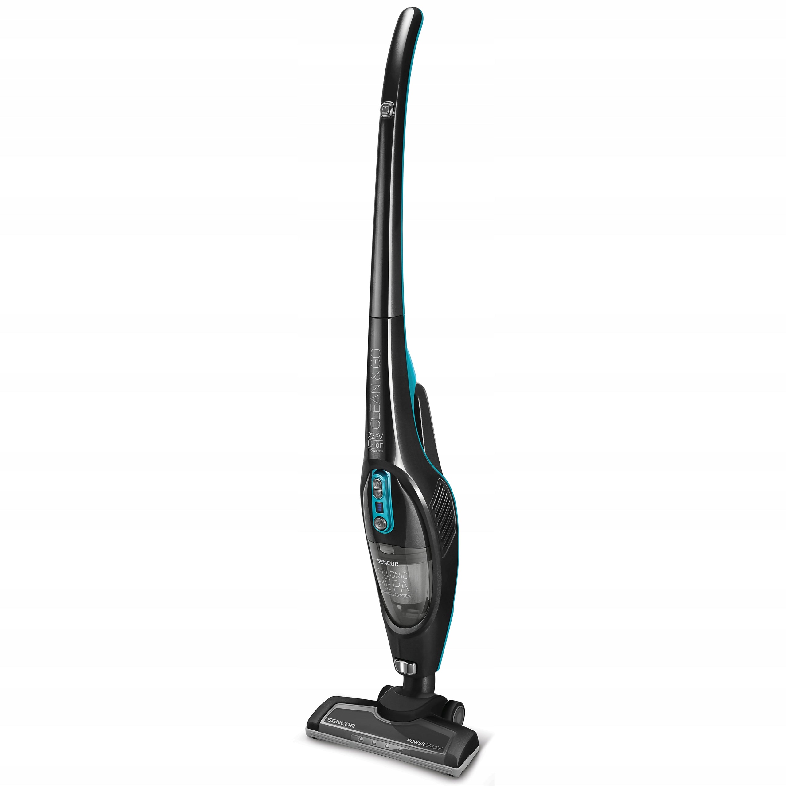 Upright vacuum cleaner 2in1 wireless Sencor SVC7822TQ aku 2200mAh black EAN (GTIN) 8590669311798