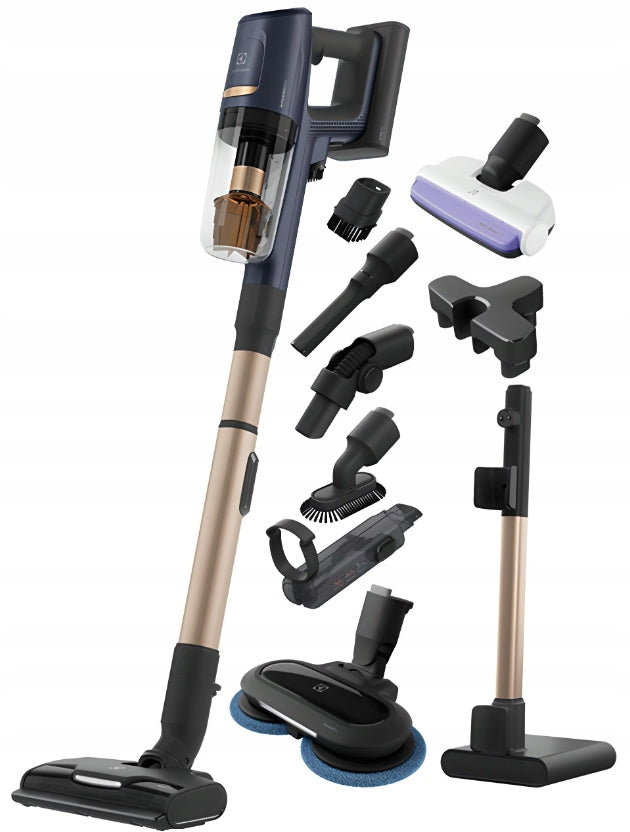 Upright vacuum cleaner 3in1 Electrolux Power Hygienic800 EP81HB25WU Washing function