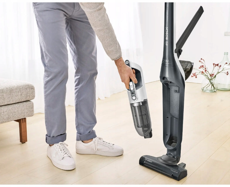 Upright vacuum cleaner Bosch Flexxo BCH3K2801 28V 0.4l LED 2in1 up to 55min. Lightweight Power supply rechargeable battery