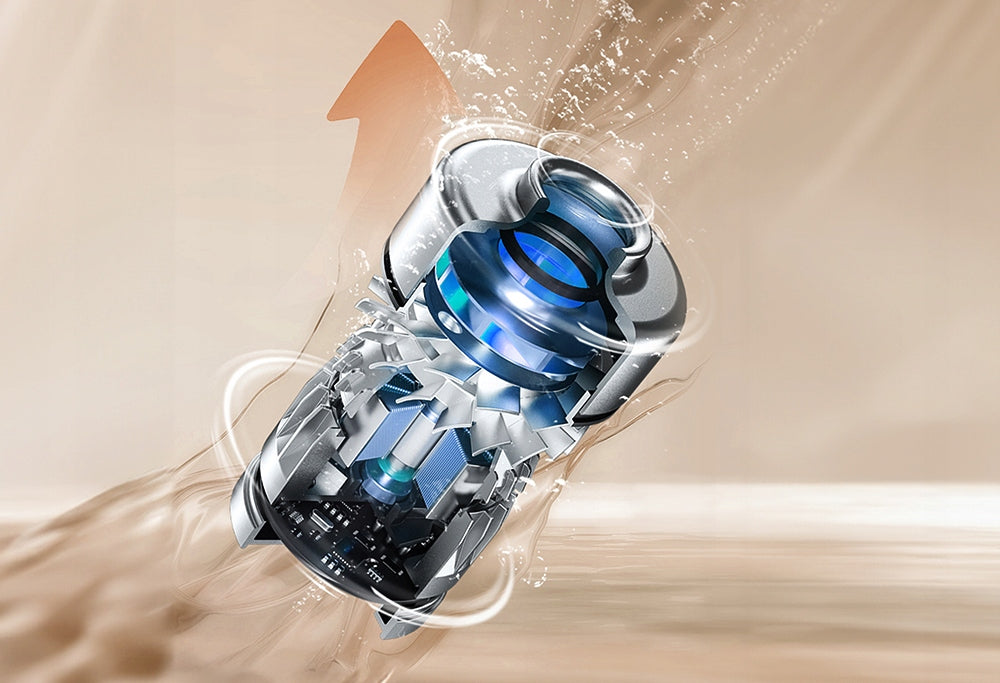 Upright vacuum cleaner JIMMY PW11 20000Pa HEPA filter 75 minutes Dust container volume 0.6 l