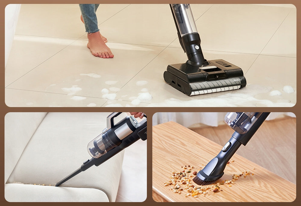 Upright vacuum cleaner JIMMY PW11 20000Pa HEPA filter 75 minutes Packaging status original