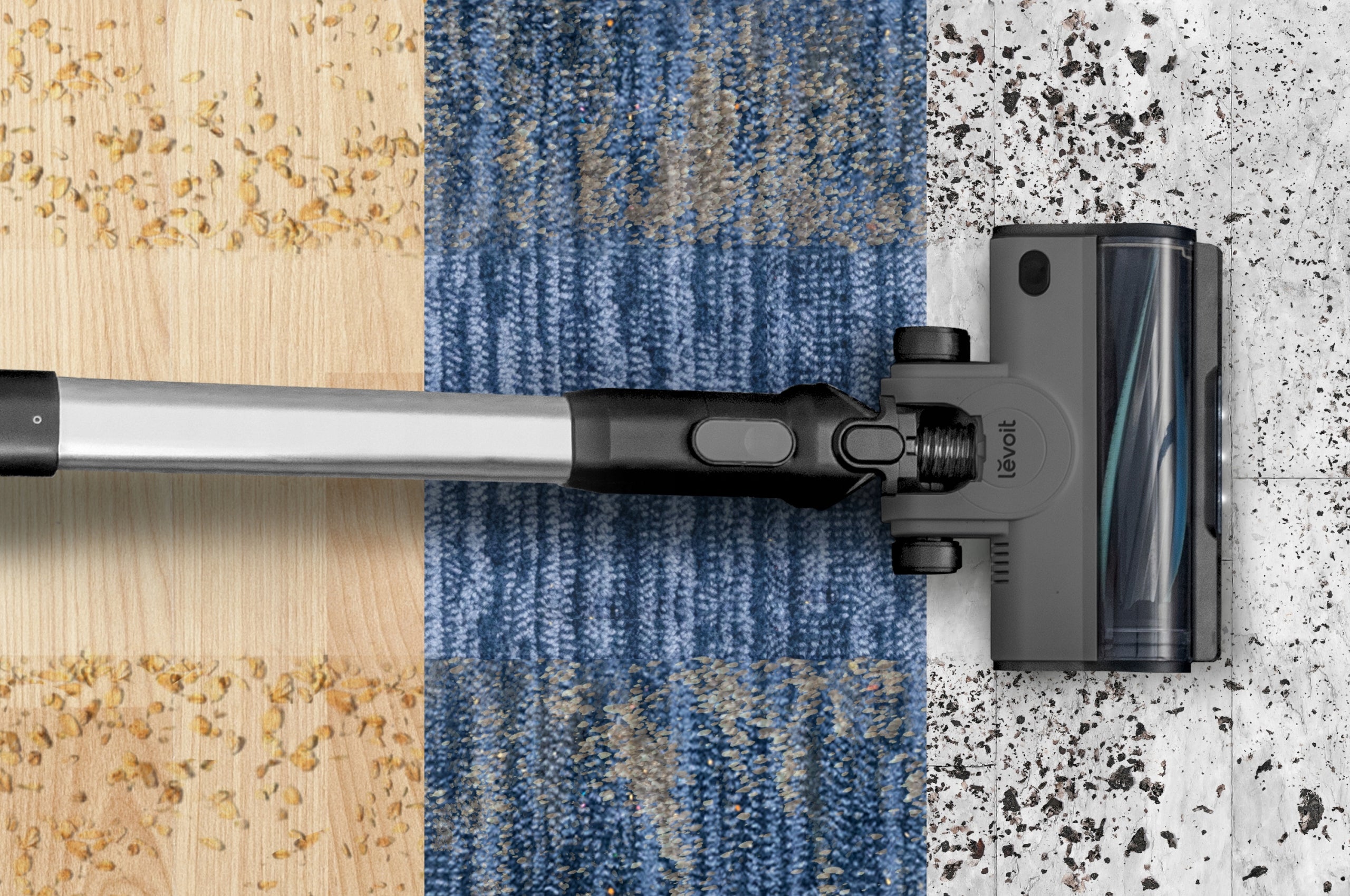 Upright vacuum cleaner Levoit LSV-V201-GEUR black Manufacturer code odkurzacz pionowy HEAPVCLVNEU0018Y